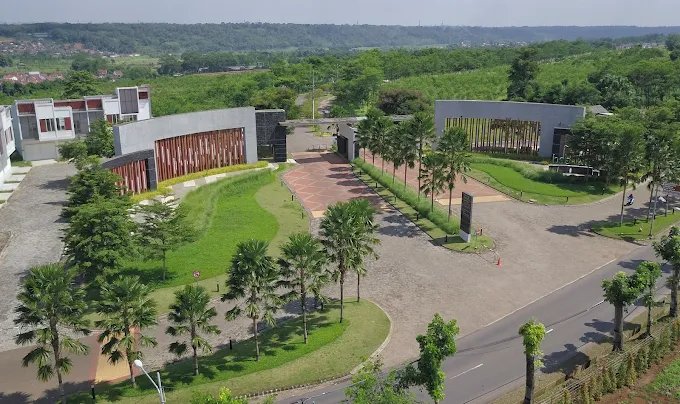 Foto udara kawasan BSB Village Semarang