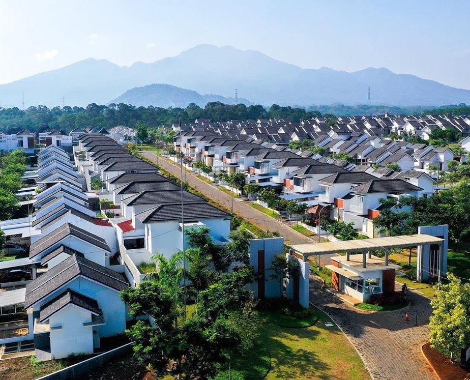 Foto fasad rumah / suasana cluster
